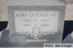 Mattie Alma Satcher Nix