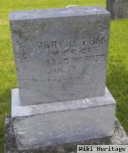 Mary M Funk Warner