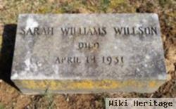 Sarah Williams Wilson