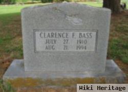 Clarence F Bass