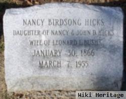 Nancy Birdsong Hicks Bush