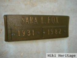 Sara L King Fox