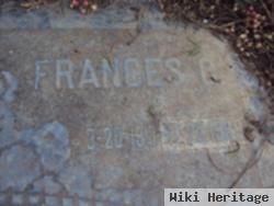 Frances G Swift