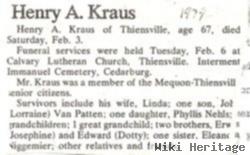 Henry A. Kraus