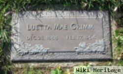 Luetta Mae Johnson Grimm