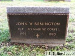 Sgt John W. Remington