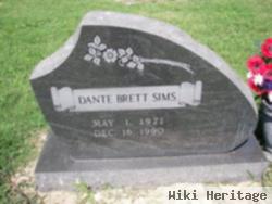 Dante Brett Sims
