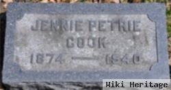 Jennie Petrie Cook