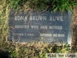 Edna Brown Ruwe