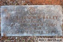 Willie Lenora Bailey