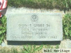 Don F. Gibbs, Sr