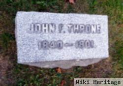 John F. Throne