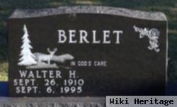 Walter H Berlet