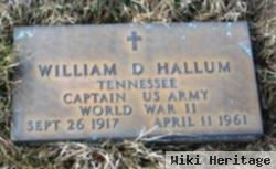 William D. Hallum