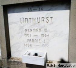 Fannie J. Brown Linthurst