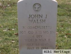 John J Walsh