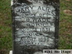 Mary Alice Brown Wade