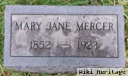 Mary Jane Townsend Mercer