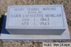 Mary Isabelle Moore Morgan