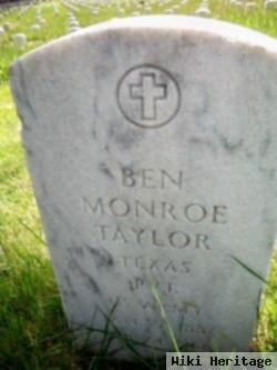 Pvt Ben Monroe Taylor