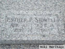 Esther P. Sidwell