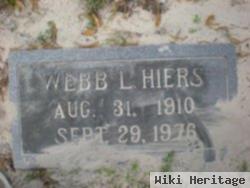 Webb L Hiers