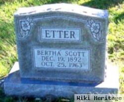 Bertha Scott Etter