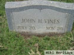 John Heny Vines, Sr