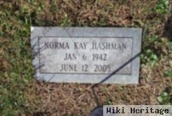 Norma Kay King Hashman