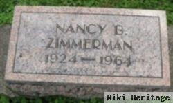 Nancy B Zimmerman