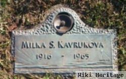 Milka S Kavrukov