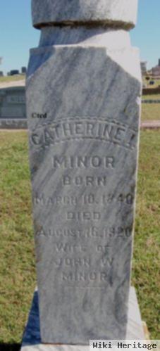 Catherine I. Minor