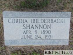 Cordia Bilderback Shannon