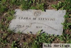 Clara M Stevens