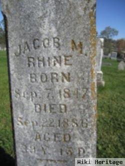 Jacob M. Rhine