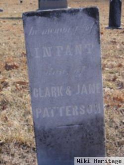 Infant Daughter Of Clark And Jane Patterson