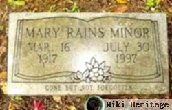 Mary Rains Minor