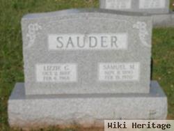 Lizzie G Sauder