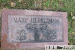 Mary Heintzman Grieser