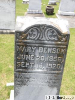 Mary E. Littleton Benson