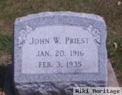 John W Priest