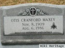 Otis Cranford Maxey