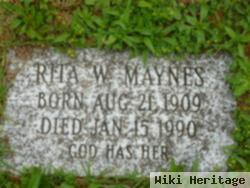 Rita W. Maynes