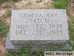 Geneva Kay Tatum