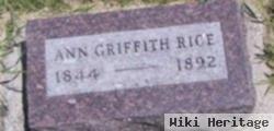 Ann Griffith Rice