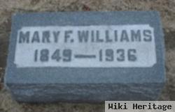 Mary F Williams