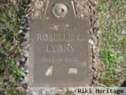 Roselle C Lyons