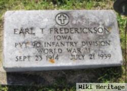 Earl T. Frederickson