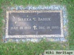 Sirkka T. Babiuk