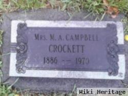 M A Crockett